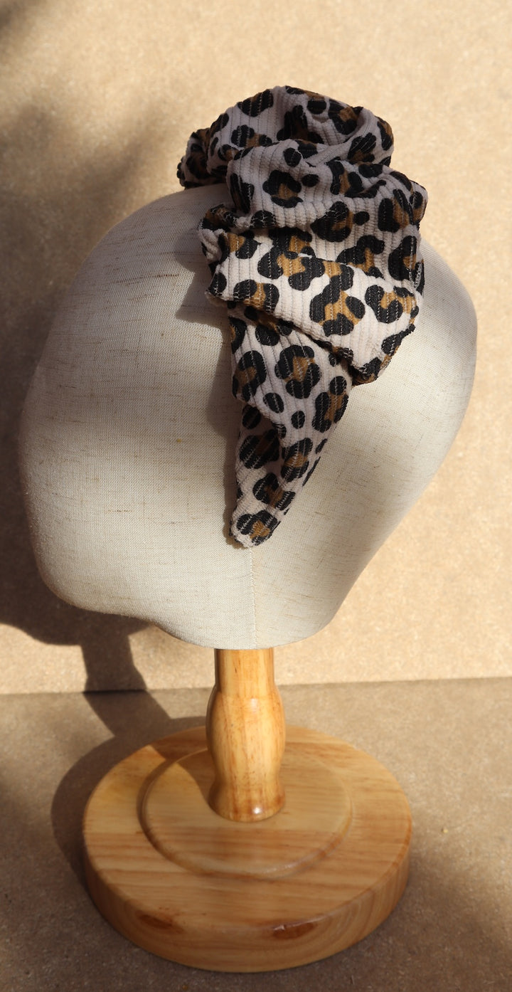 Cerchietto Leopardo a Coste
