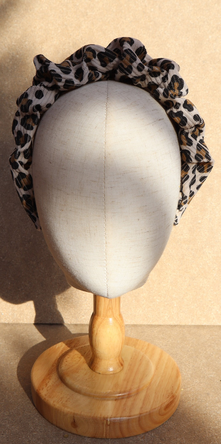 Cerchietto Leopardo a Coste