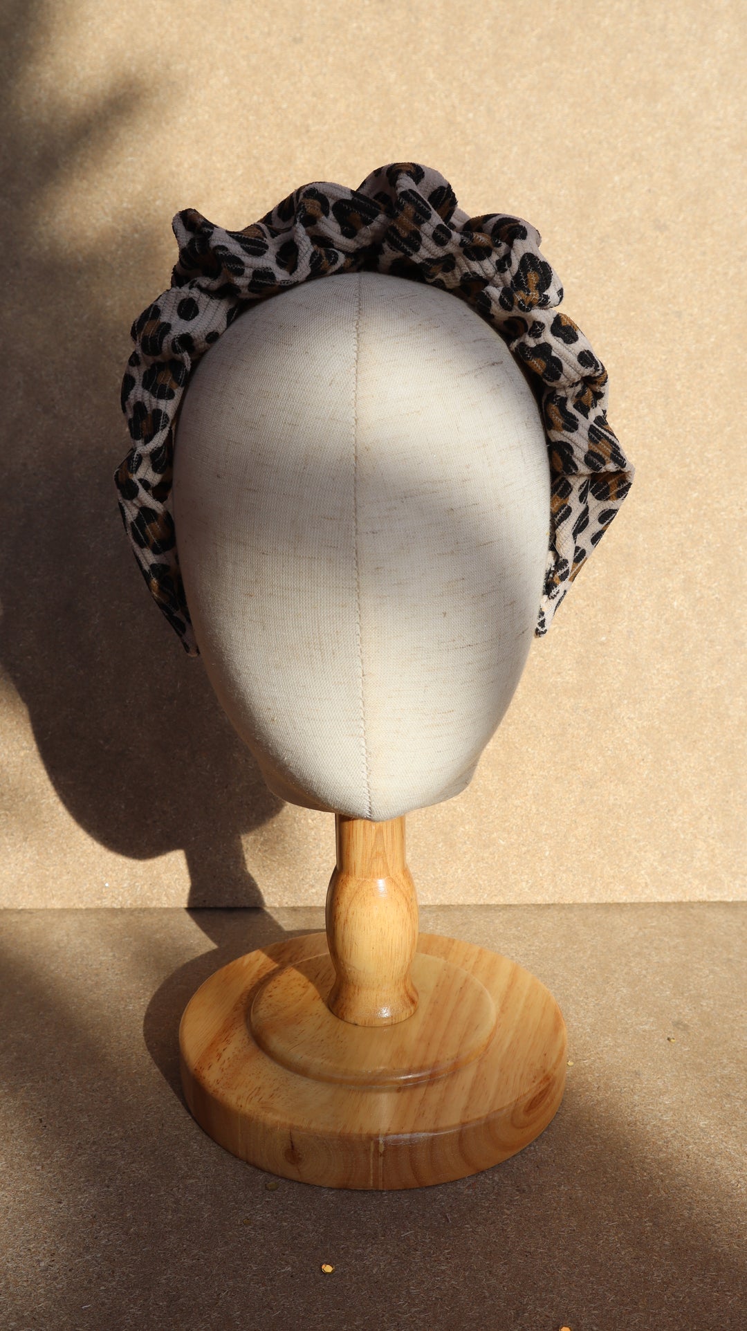 Cerchietto Leopardo a Coste