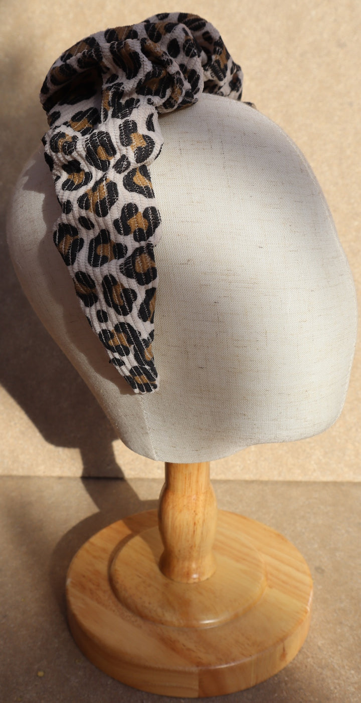 Cerchietto Leopardo a Coste