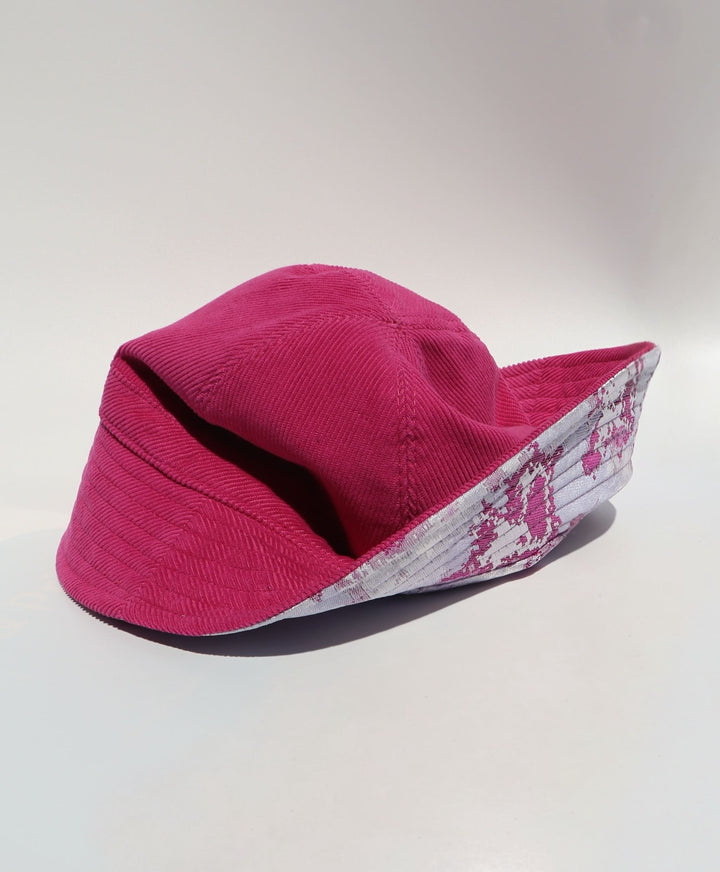 Cappello double face, fucsia