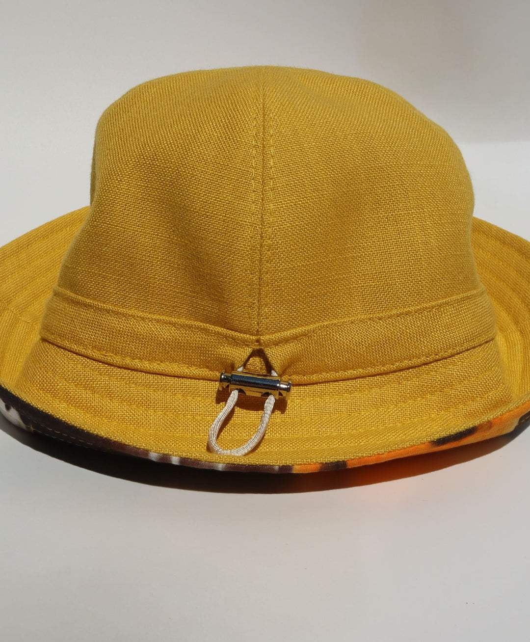 Cappello double face, giallo