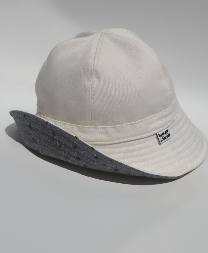 Cappello double face, bianco