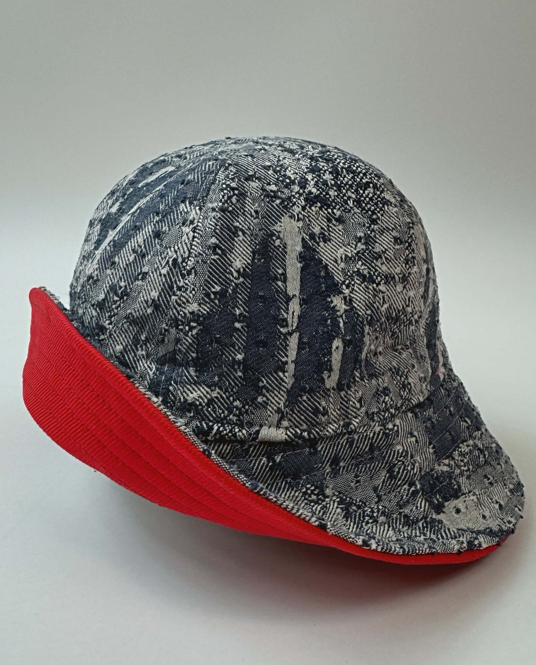 Cappello double face, rosso