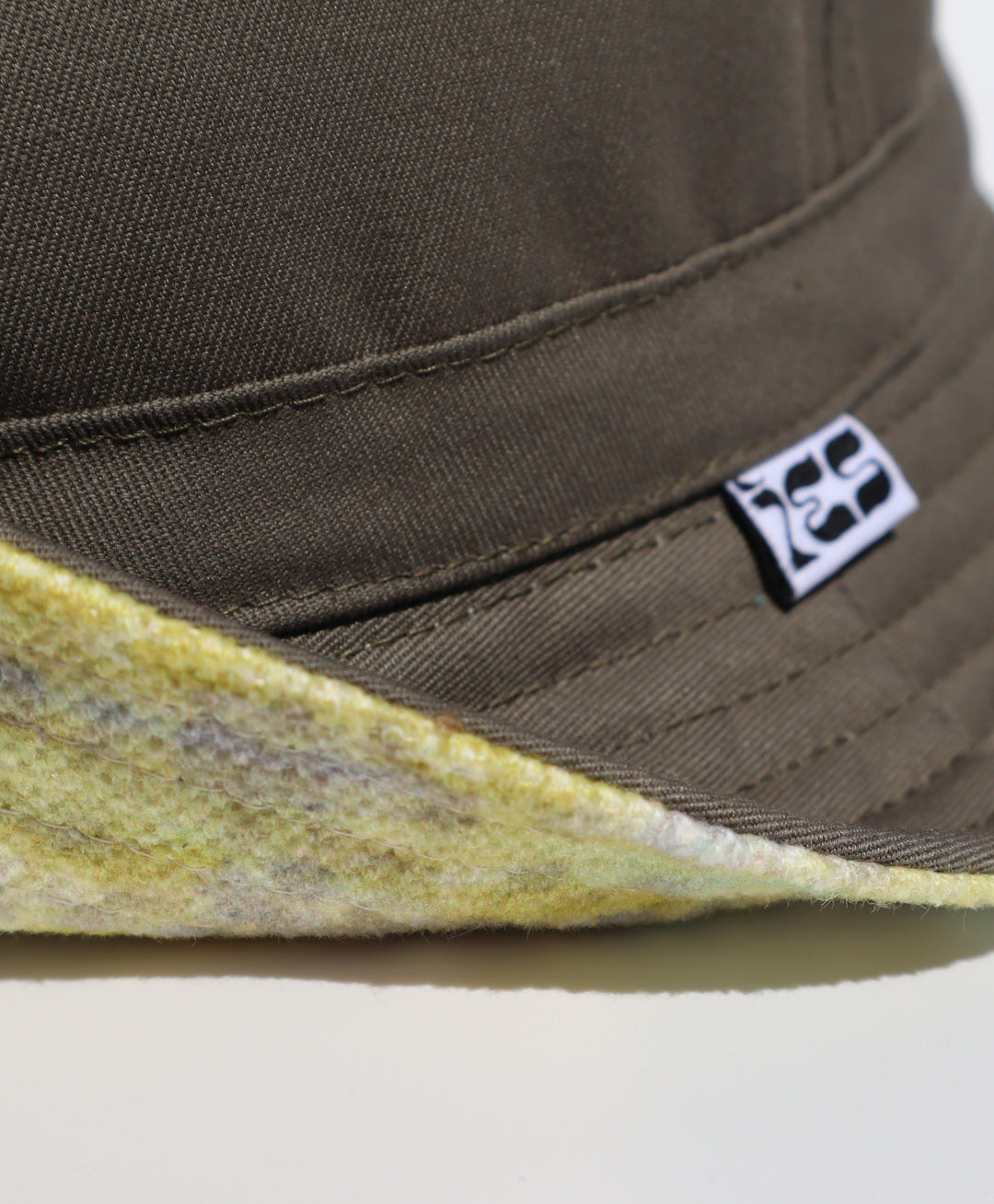 Cappello double face, verde