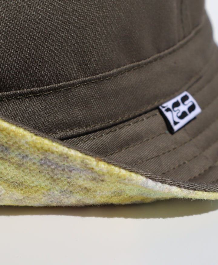 Cappello double face, verde