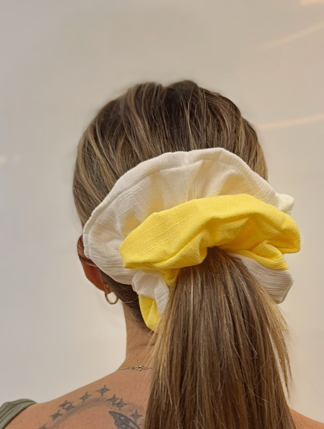 ELASTICO PER CAPELLI IN TESSUTO VISCOSA